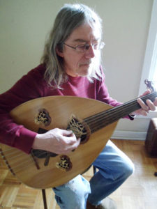 Neil Haverstick playing his Oud