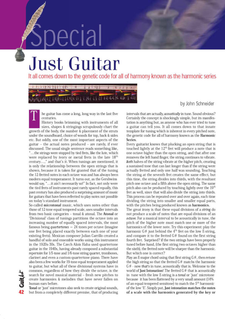 Just Guitar by John Schneider - 1