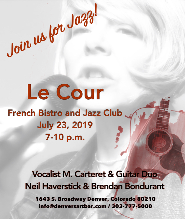 Join us for Jazz at Le Cour